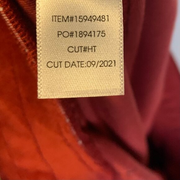 Torrid Women's Velour Ankle Joggers Pants Plus Size 1X 14 16 NEW Red Holidays - Picture 10 of 10